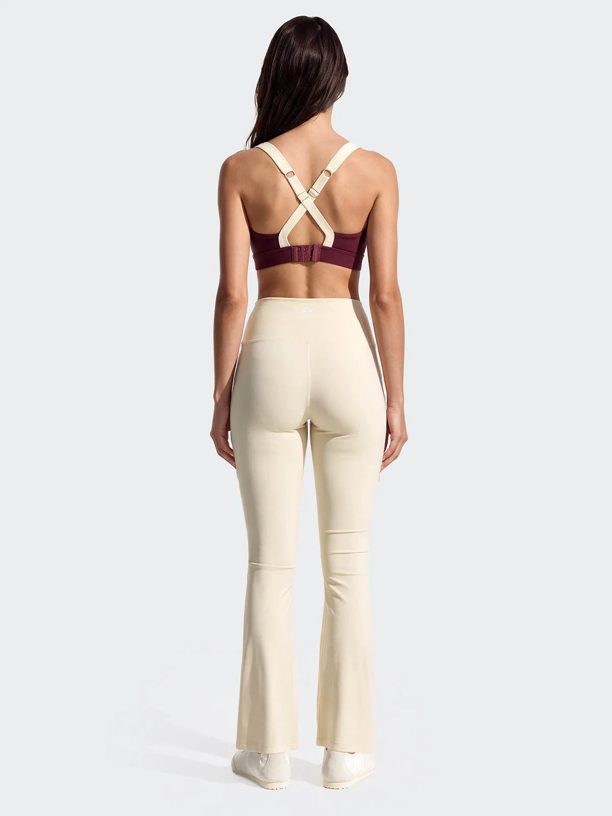 Leggings Zampa Donna F**K Crema WW0219-CM