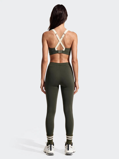 Leggings Donna F**K Verde Militare WW0204-MG