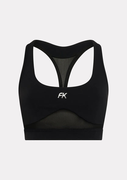 Top Sportivo Donna F**K Nero WW0206-BK