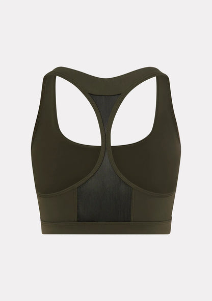 Top Sportivo Donna F**K Verde Militare WW0206-MG