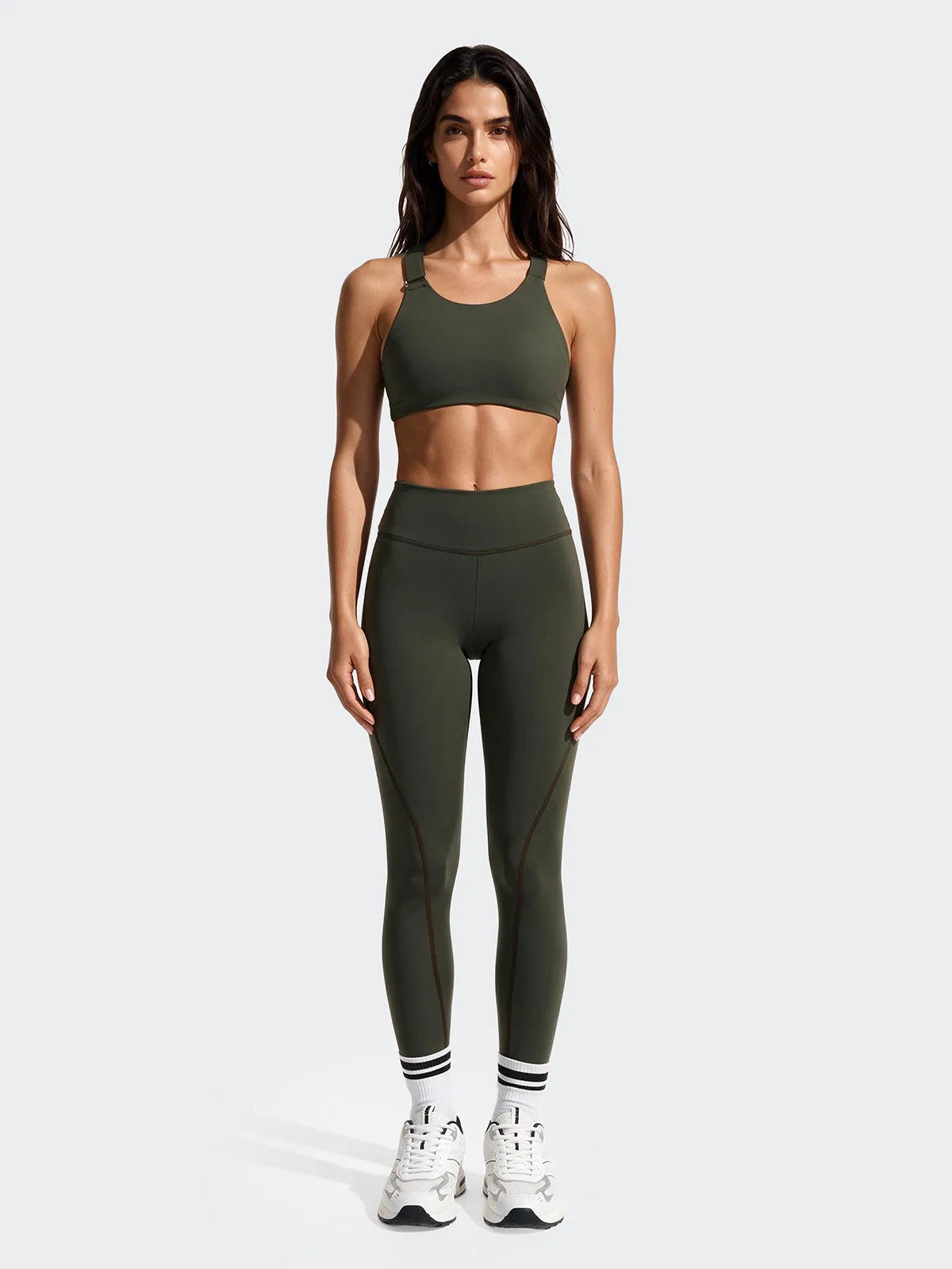 Leggings Donna F**K Verde Militare WW0214-MG