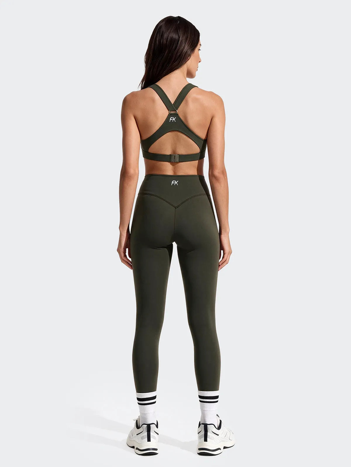 Leggings Donna F**K Verde Militare WW0214-MG