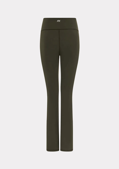 Leggings Zampa Donna F**K Verde Militare WW0219-MG