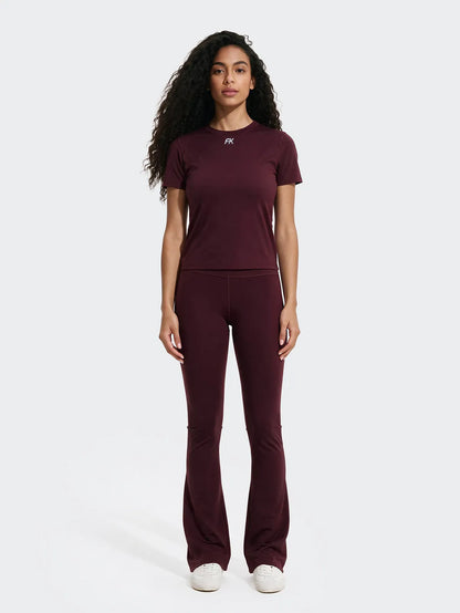 Tshirt Donna F**K Bordeaux WW0220BD