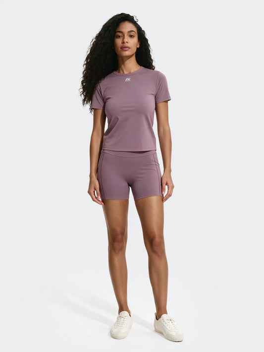 Tshirt Donna F**K Dusty Pink WW0220DP