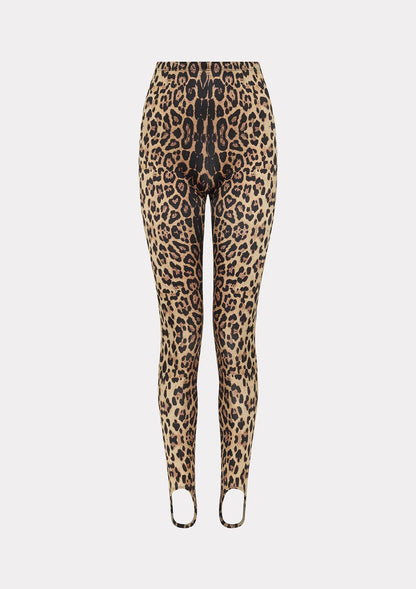 Leggings Ghetta Donna F**K Leopardati WW0236-X01