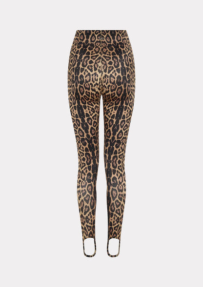 Leggings Ghetta Donna F**K Leopardati WW0236-X01