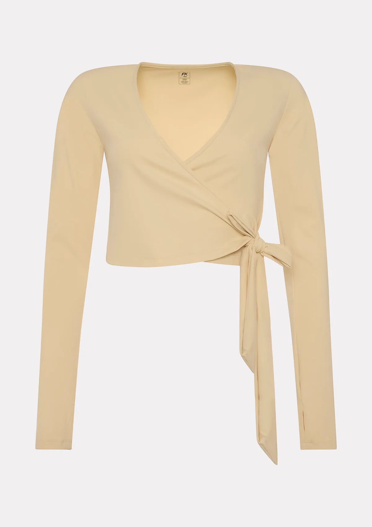 Top Scaldacuore Manica Lunga Donna F**K Crema WW0242-CM