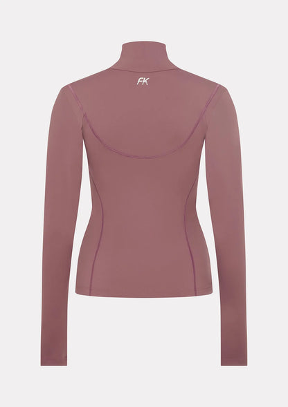 Tshirt Manica Lunga Donna F**K Dusty Pink WW0244-DP