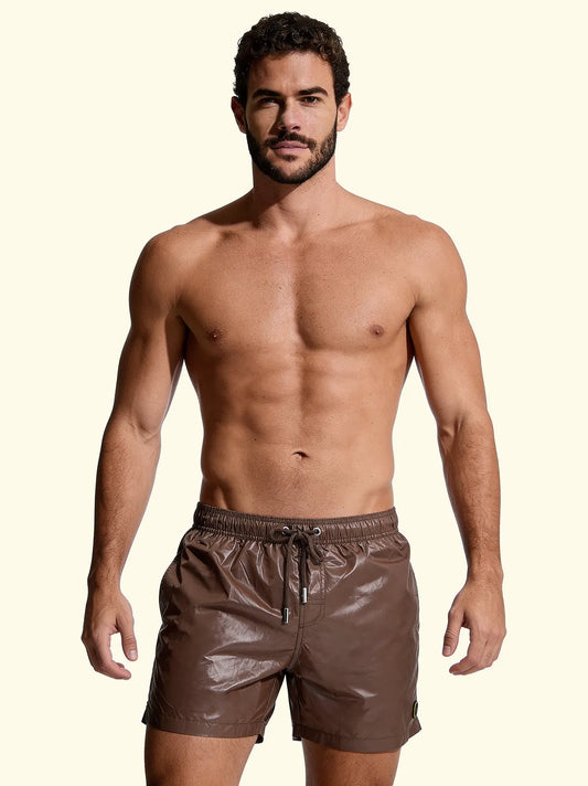 Men's Shorts F**K Brown SM5002-BN