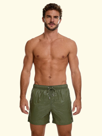 Men's Shorts F**K Military Green SM5002-MG