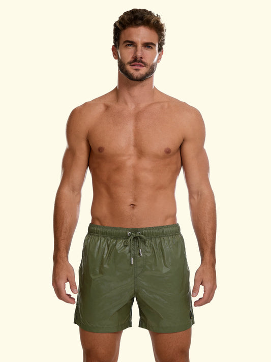 Men's Shorts F**K Military Green SM5002-MG