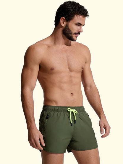 Men's Shorts F**K Military Green SM5003-MG