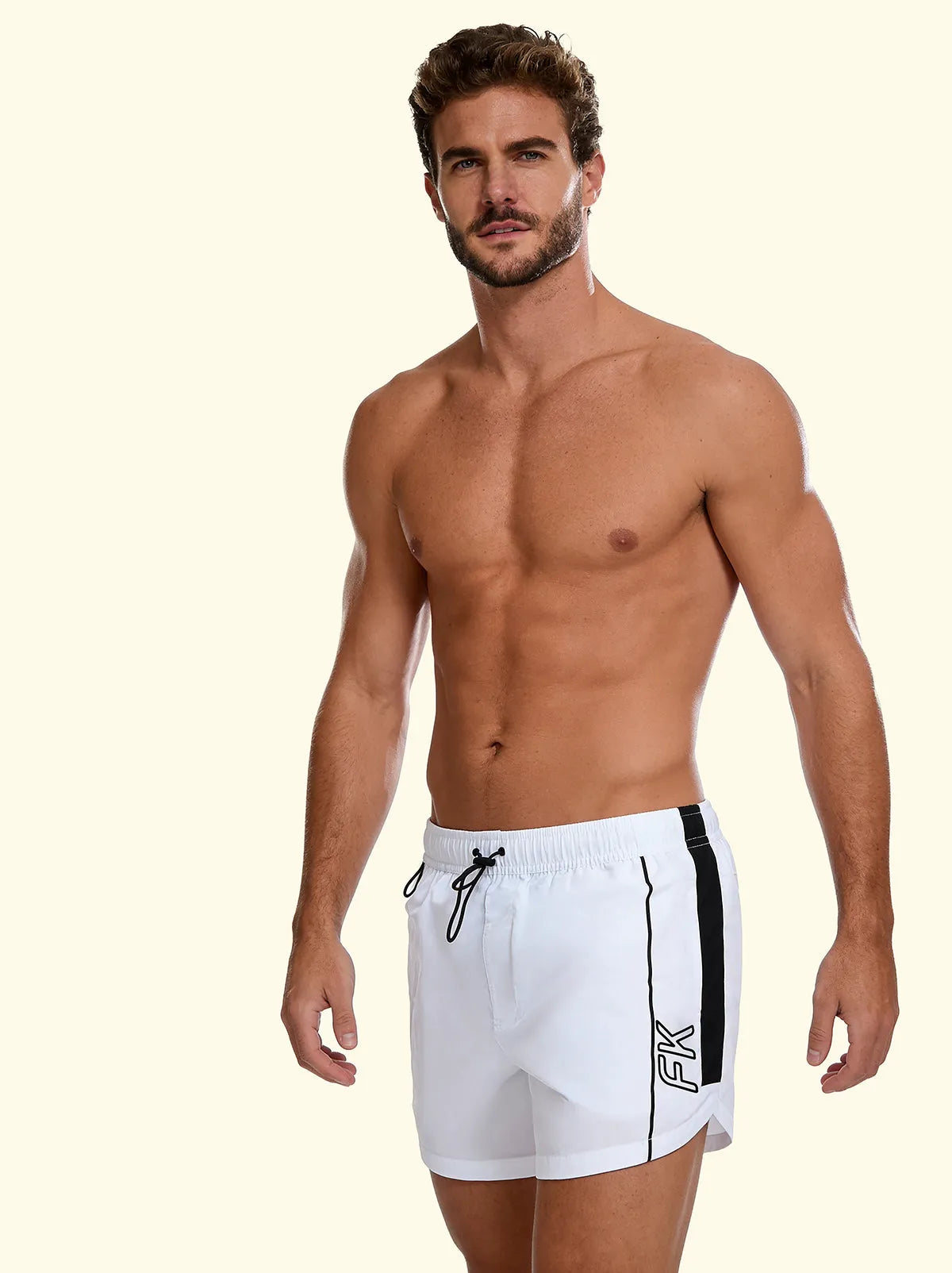 Men's Shorts F**K White SM5005-WH