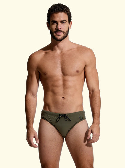Slip Man F**K Military Green SM5201-MG