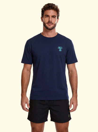 Men's T-Shirt F**K Blue SM6001-BU