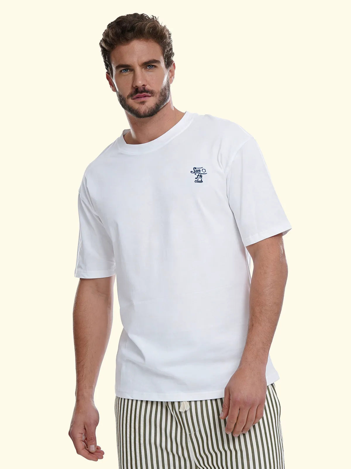Men's T-Shirt F**K White SM6001-WH