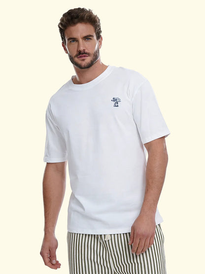 Men's T-Shirt F**K White SM6001-WH