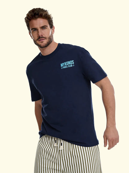 Men's T-Shirt F**K Blue SM6007-BU