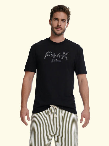 Men's T-Shirt F**K Black SM6011-BK