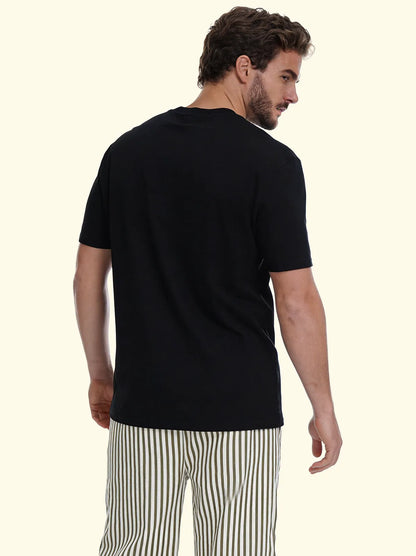 Men's T-Shirt F**K Black SM6011-BK