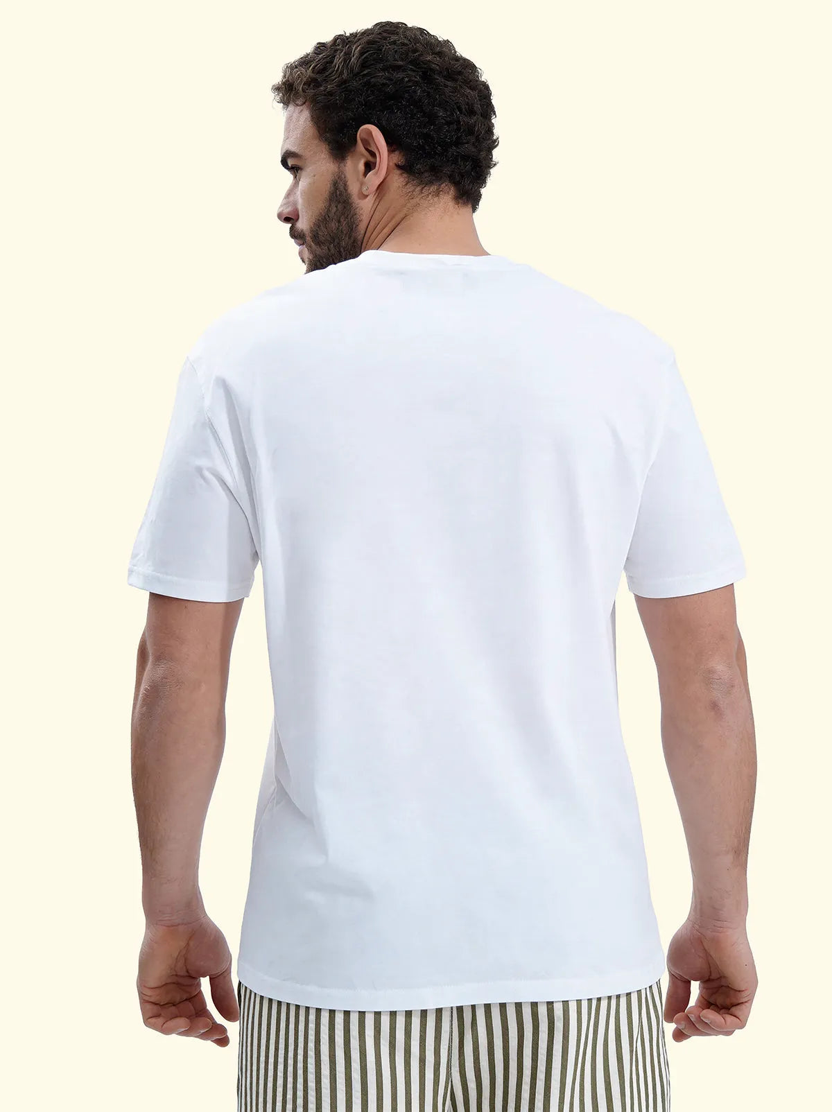 Men's T-Shirt F**K White SM6011-WH