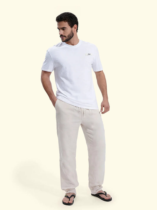 Men's trousers F**K Beige SM7003-BG