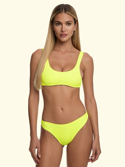 Slip Fixed Woman F**K Fluo Yellow SW1221-FY